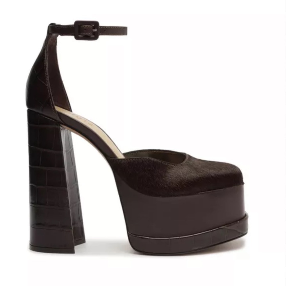 SCHUTZ LUANN PUMPS, NEW BISON, SIZE 10